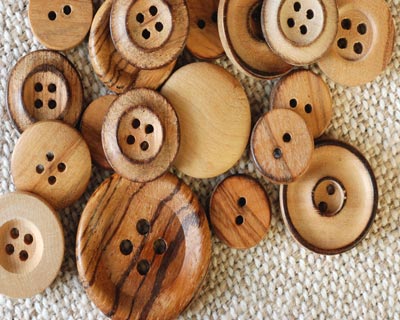 wooden-button